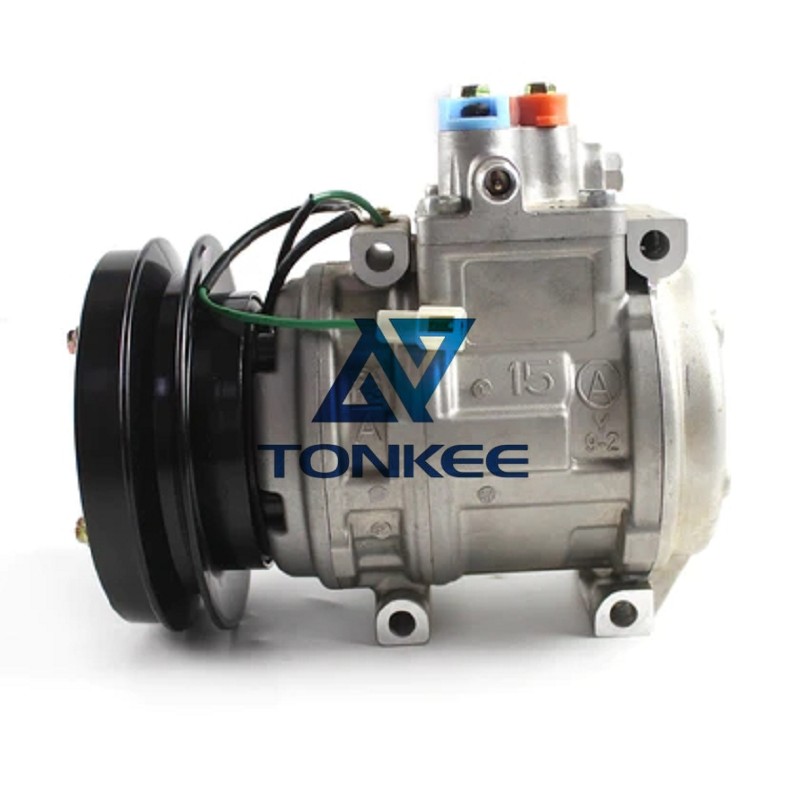 Shop 20Y-979-311 Air Conditioning Compressor for Komatsu PC200-6 | Tonkee®_Excavator Hydraulics, Diesel Engine, SKS Hydraulic