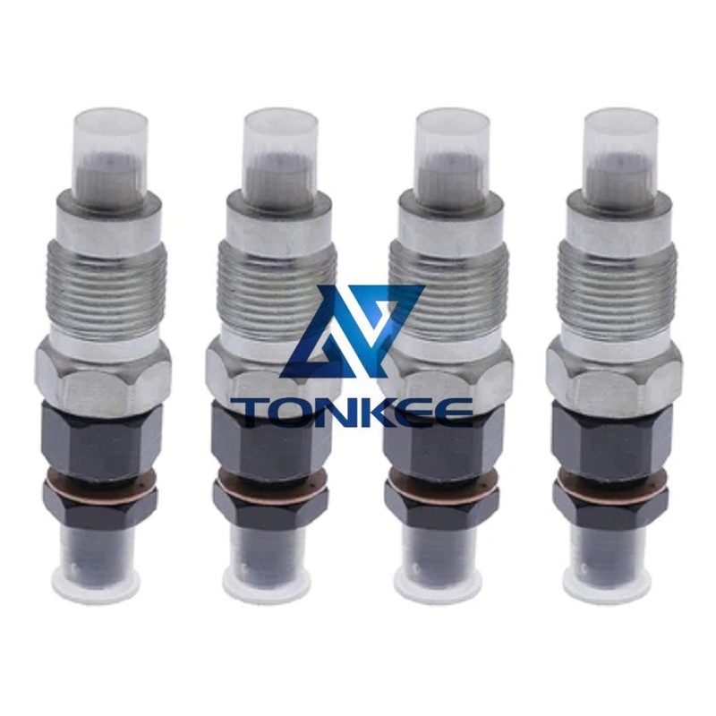 Shop 4PCS Fuel Injector 1C010-53010 for Kubota V3 V3300 V3600T V3800 Engine | Tonkee®_Excavator Hydraulics, Dieselmotor, SKS hydraulisch