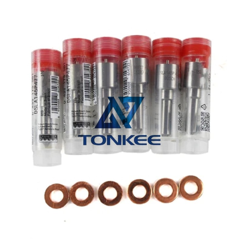 Buy 6PCS Fuel Injector Nozzles 3930324 for Cummins Engine 5.9L | Tonkee®_Excavator Hydraulics, Diesel Engine, SKS Hydraulic