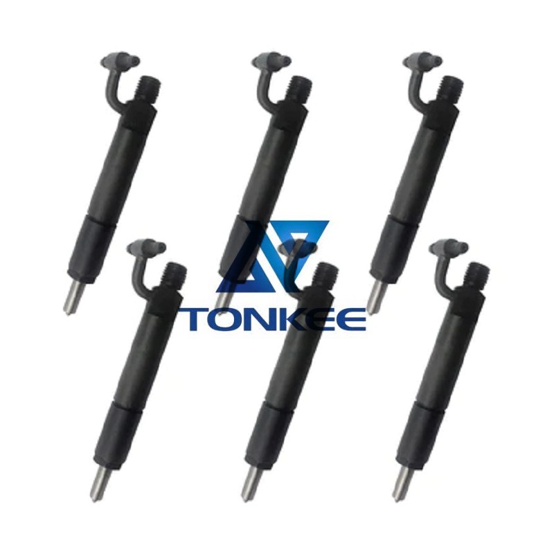 Hot sale 6PCS Fuel Injectors 6202-13-3110 for Komatsu 6D95 4D95 PC200-6 PC220-5 | Tonkee®_Excavator Hydraulics, Diesel Engine, SKS Hydraulic