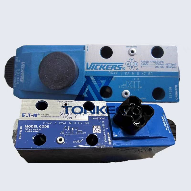 shop Vickers solenoid valves and directional control valves DG4V-5-2N-M-U-C6-20 DG4V-345 is sold in wholesale_Excavator Hydraulics, Дизельный двигатель, SKS Гидравлический