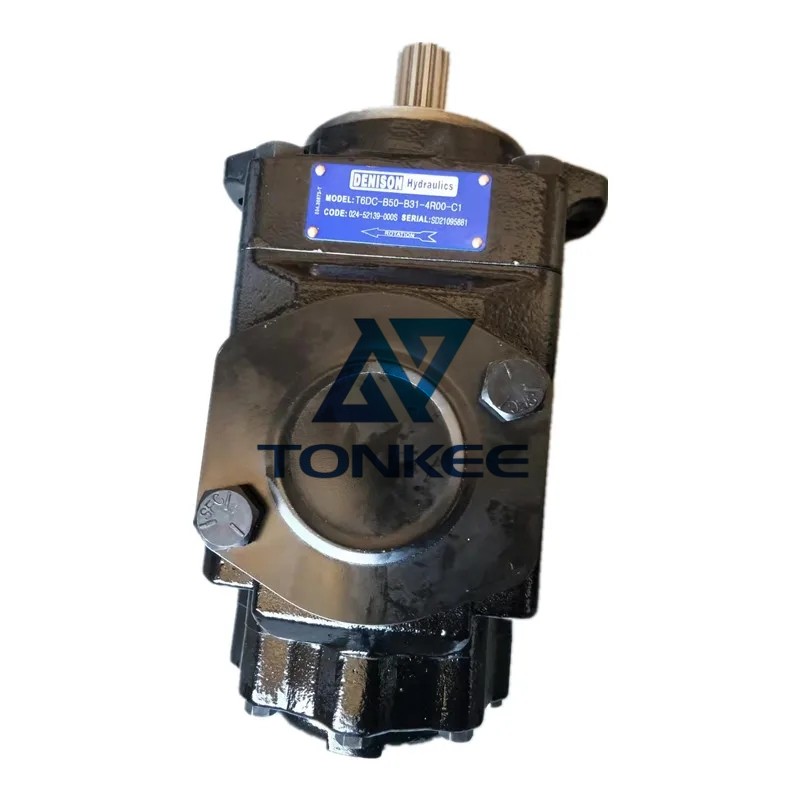 buy Parker Denison Hydraulic Vane Pump T6CC T6EC T67DC T6ED Double Vane Pump for Industrial Application_Excavator Hydraulics, Motor a diesel, SKS hidráulico