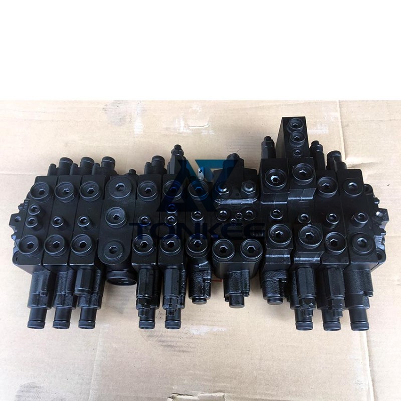 Hot sale First oil pressure 6 ton distribution valve with pull rod | Partsdic®_Excavator Hydraulics, Diesel Engine, SKS Hydraulic