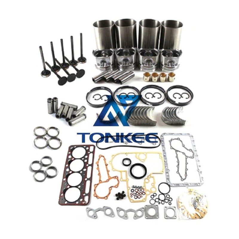 Shop Overhaul Rebuild Kit for Kubota V2203-M Engine L4350DT L4400DT L4740 MX5100 R510 L5240 Indirect Injection | Tonkee®_Excavator Hydraulics, Diesel Engine, SKS Hydraulic