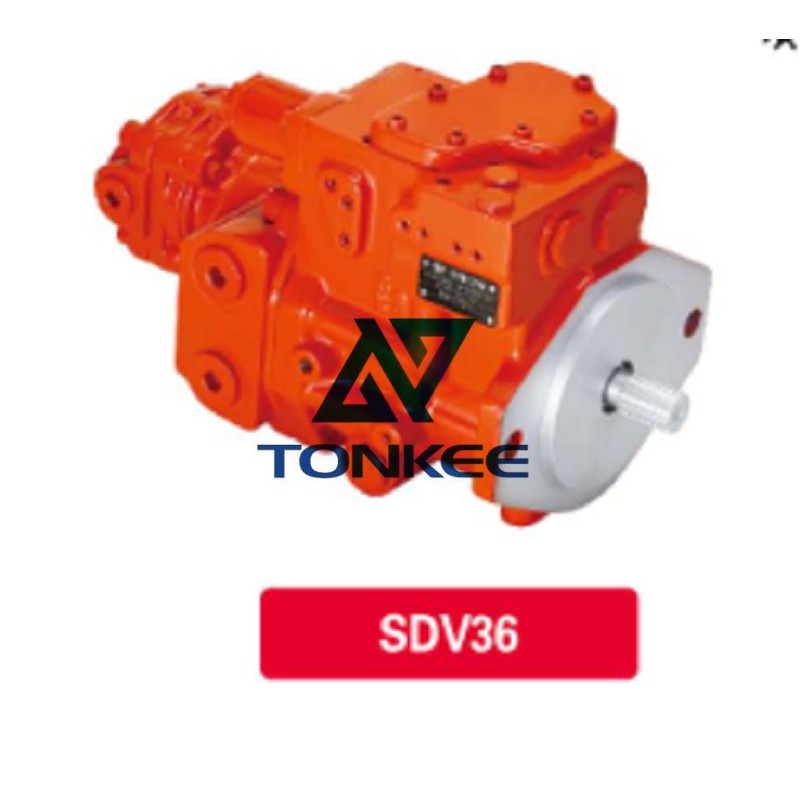 OEM DV36(K3SPS36C) 2X36mL/r hydraulic piston pump | Partsdic®_Excavator Hydraulics, Diesel Engine, SKS Hydraulic