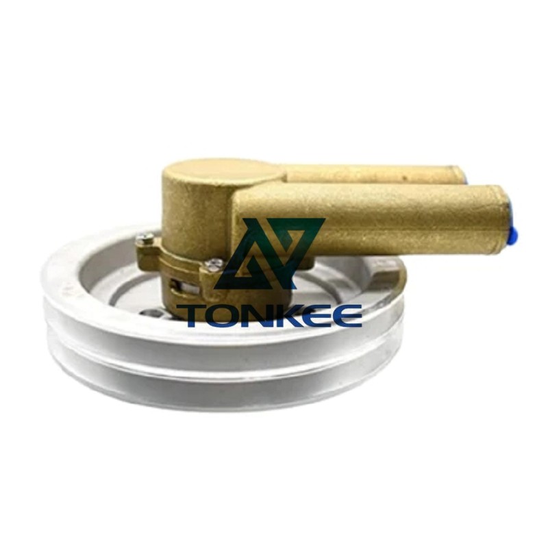 OEM Sea Water Pump 21214596 3858229 Double V Belt Pulley for Volvo Penta Engine 4.3 5.0 5.7 | Tonkee®_Excavator Hydraulics, Motore diesel, SKS idraulico