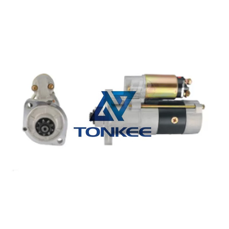 V3800 V3300 SWE306 Excavator Engine Parts 9T 3.0KW Kubota Starter Motor_Excavator Hydraulics, Diesel Engine, SKS Hydraulic