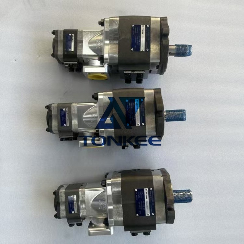 Voith IPV53-64/6/3/201 double gear pump IPVAP5 IPV6-100/40/101 hydraulic gear pump