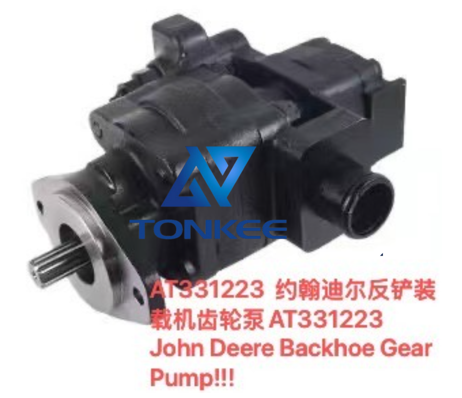 shop AT331223 Hydraulic Gear Pump Backhoe Loader JD 310SK 315SK 325J 325K 325SK 310SJ 310G 315SJ