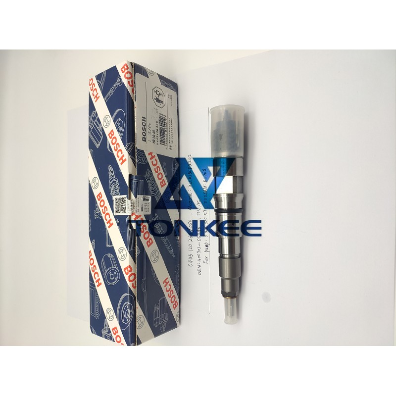 shop 0445120040 Fuel Injector 65.10401-7001C 65.10401-7001B for Doosan DX300 DX340 DL08 Engine